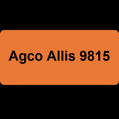 Agco Allis 9815